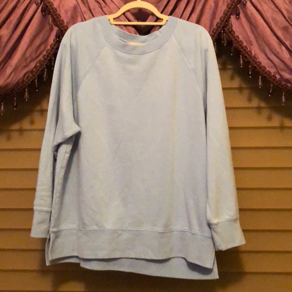 PINK Baby Blue Crew